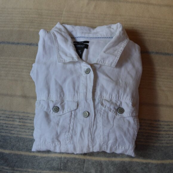 Jones&Co 100% Linen Boyfriend Shirt - Picture 4 of 5